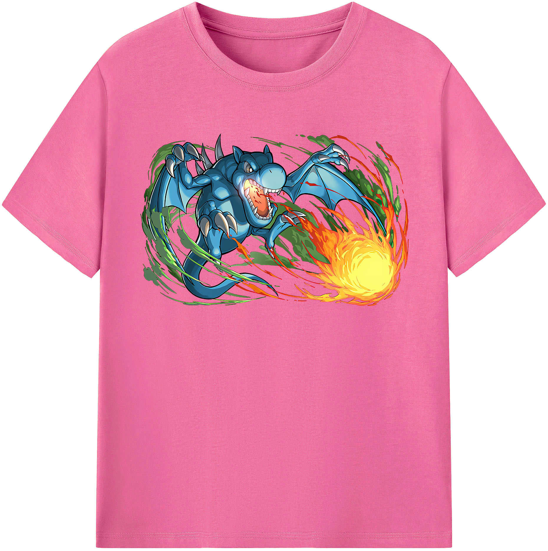 （画像用） 遊☆戯☆王 Yu-Gi-Oh! レディースカジュアルプリントTシャツ（綿100％）